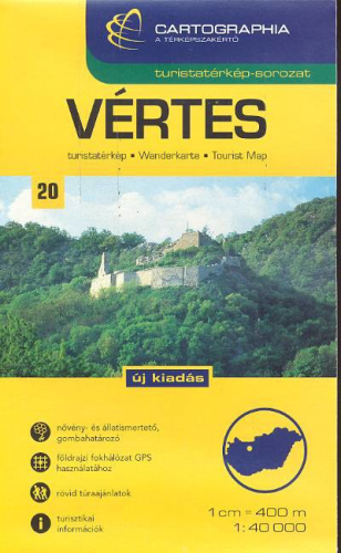 *Vértes turistatérkép (1:40 000) /Turistatérkép-sorozat