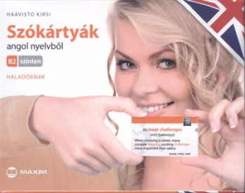 Szókártyák angol nyelvből B2 szinten /Haladóknak
