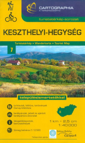*Keszthelyi-hegység - Turistatérkép-sorozat 7.