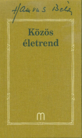 Közös életrend /Hamvas Béla 32.