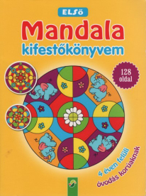 Első Mandala kifestőkönyvem - 4 éven felüli óvodás korúaknak