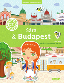 Sára & Budapest - Egy város tele matricával - Több mint 300 újrafelhasználható matrica - minimiki