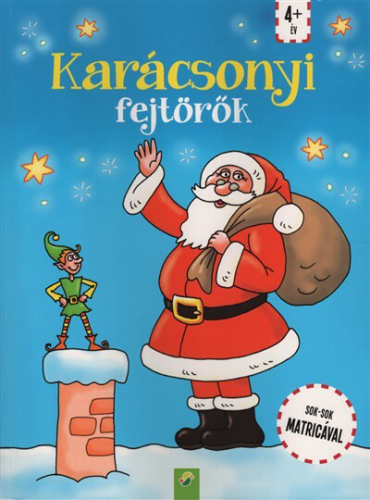 Karácsonyi fejtörők - Sok-sok matricával §K