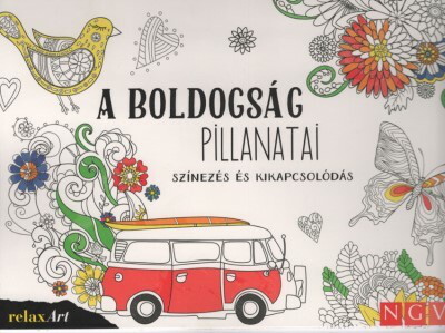 A boldogság pillanatai - Színezés és kikapcsolódás