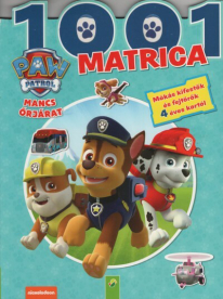 Mancs Őrjárat - 1001 matrica - Mókás kifestők és fejtörők 4 éves kortól