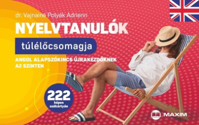 Nyelvtanulók túlélőcsomagja - Angol alapszókincs újrakezdőknek A2 szinten 222 képes szókártyán