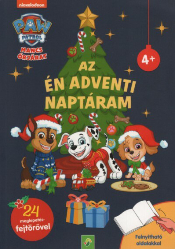 Mancs Őrjárat - Az én adventi naptáram - 24 meglepetés fejtörővel §K