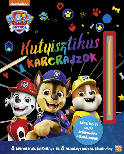 Mancs őrjárat - Kutyisztikus karcrajzok - 8 különleges karcrajz és 8 oldalnyi mókás feladvány