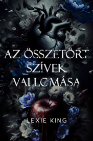 Az összetört szívek vallomása - Fekete szív 2. (éldekorált)