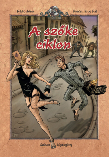 A szőke ciklon - Rejtő-Korcsmáros képregénysorozat (új kiadás)