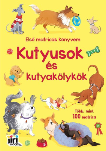 Első matricás könyvem - Kutyusok és kutyakölykök