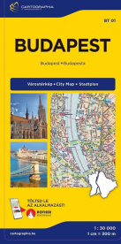 Budapest térkép 2026 - Keményborítós (új kiadás)