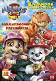 Mancs Őrjárat - Kalandok a dínók szigetén - Matricás foglalkoztatókönyv - A dinófilm