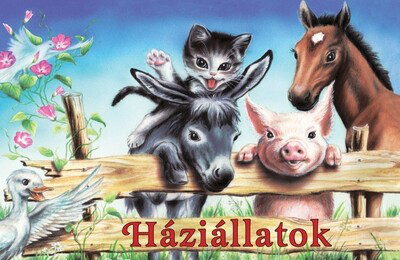 Háziállatok - Leporelló (új kiadás)
