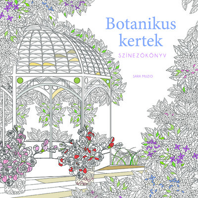 Botanikus kertek - Színezőkönyv