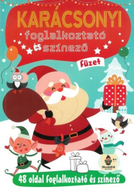 Karácsonyi foglalkoztató és színező füzet §K