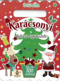 Vidám karácsonyi matricás foglalkoztató §K
